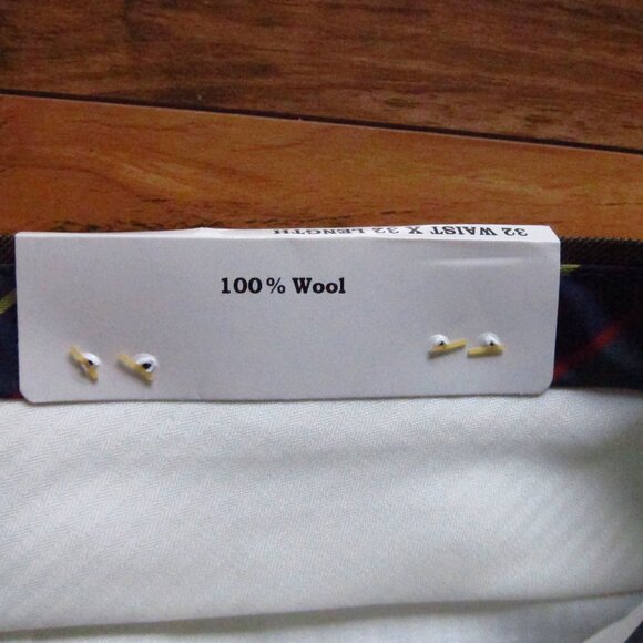 NWT- Mens CHAPS Ralph Lauren Brown Suit Size 42R & Pants 32 X 32- 100% Wool - Picture 14 of 16